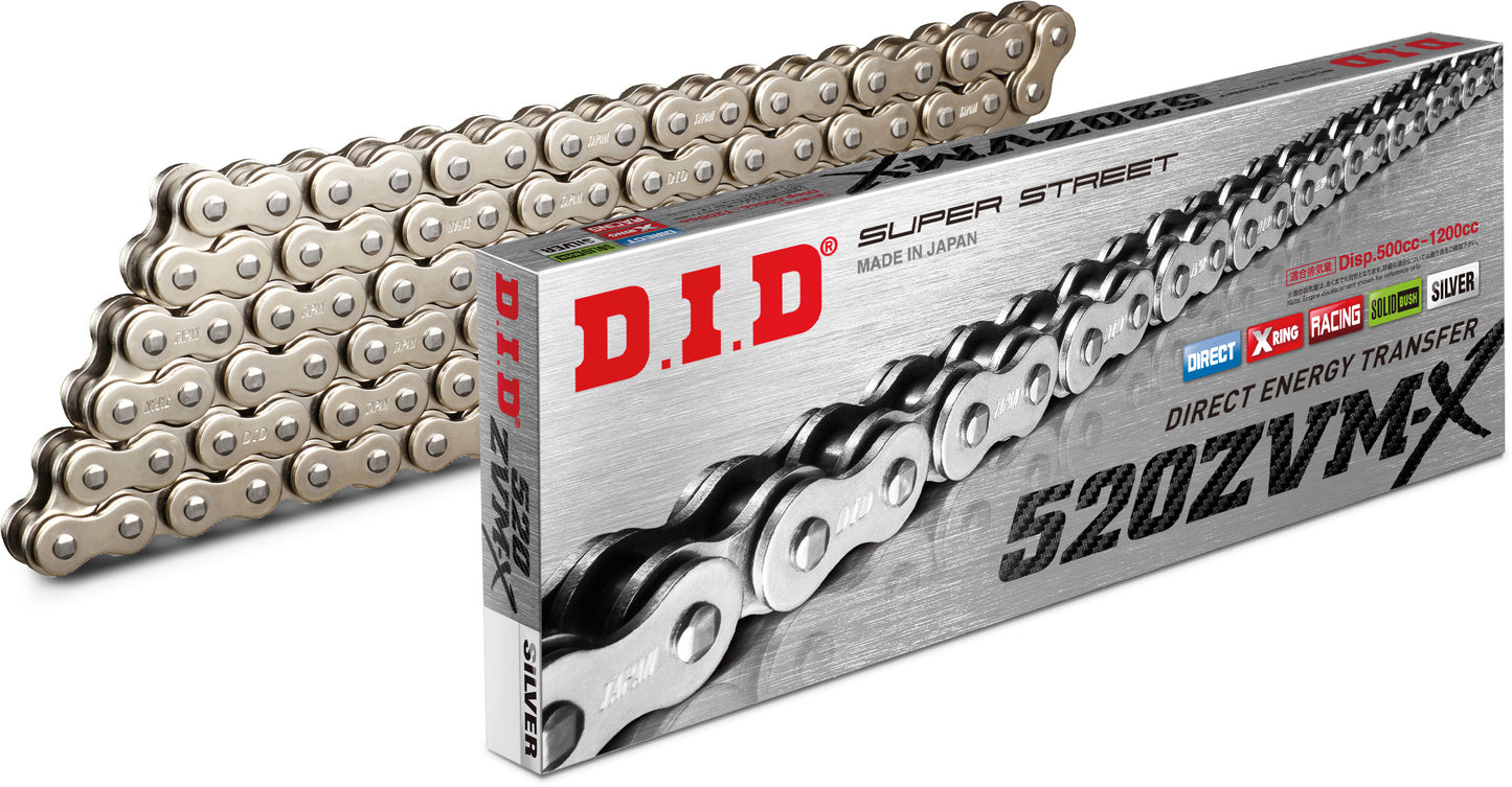 Super Street 520zvmxs 25ft X Ring Chain Nickel