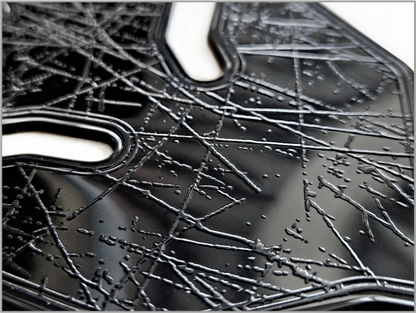 Ultra Thin Tank Pad Scratches Black