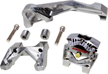 ALLOY ART Multi Brake Caliper Mount - 84mm Bolt Center - Raw - Super Sport MCRB2-1