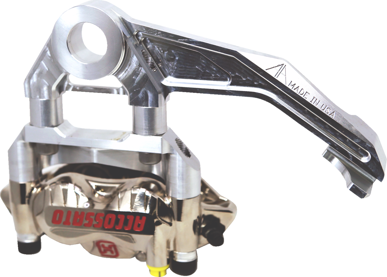 ALLOY ART Multi Brake Caliper Mount - 108mm Bolt Center - Raw MCRB1-1