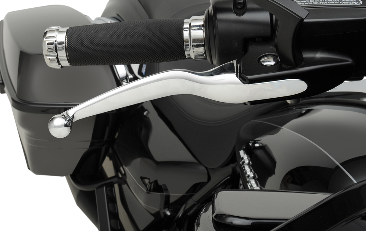 DRAG SPECIALTIES Wide Blade Lever Set - Chrome H07-0591