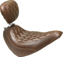 Mustang Harley Medallion Style Sissy Bar Pad Pillow (9.5 inch x 9 inch) - Black
