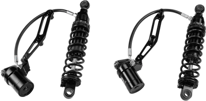 Touring Remote Res Shocks 13"Std Weight Billet Bracket