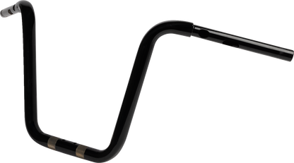LA CHOPPERS Handlebar - Twin Round - 1-1/4" x 12" - Black LA-7348-12B