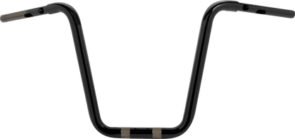 LA CHOPPERS Handlebar - Twin Round - 1-1/4" x 14" - Black LA-7348-14B