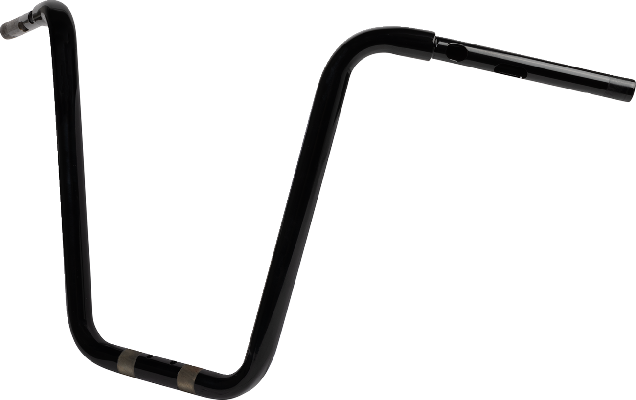 LA CHOPPERS Handlebar - Twin Round - 1-1/4" x 16" - Black LA-7348-16B