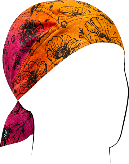 ZAN HEADGEAR Flydanna® Head Wrap - Sunset Poppies Z210