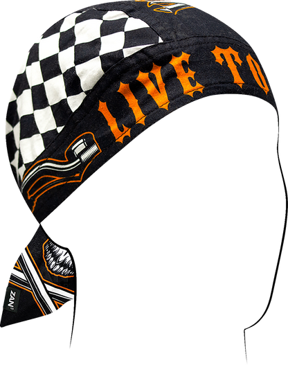 ZAN HEADGEAR Flydanna® Head Wrap - Ride To Live Z310