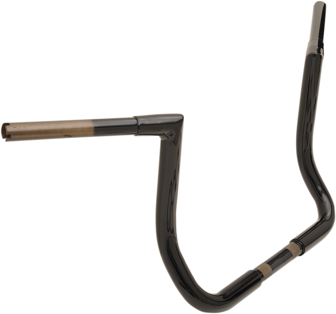 LA CHOPPERS Ape Hanger Handlebar Kit - 14" - Black LA-7361KT3-14B