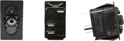 Dash Switch Body Single Acc W/Incdsnt