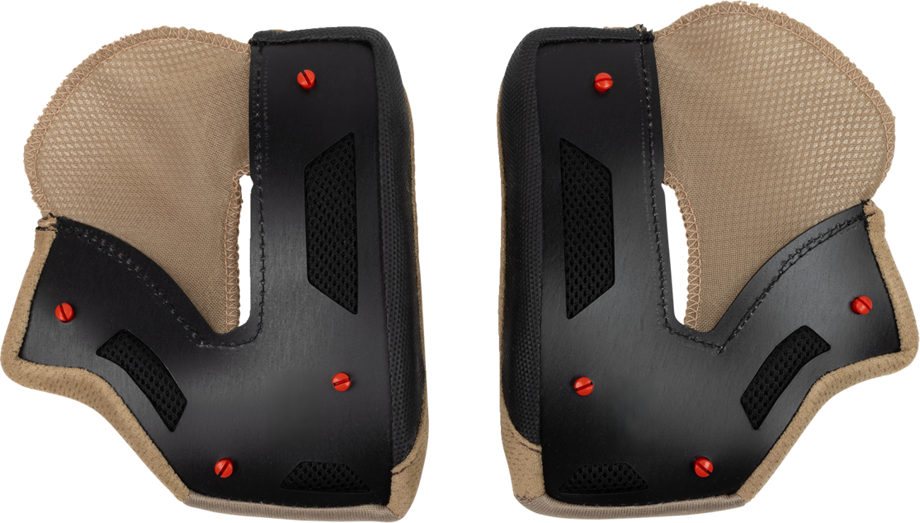 ICON Elsinore™ Cheek Pads - Brown - Large 0134-3767