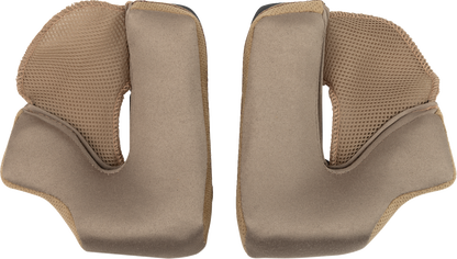 ICON Elsinore™ Cheek Pads - Brown - 3XL 0134-3770