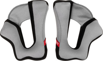 THOR Reflex Sport Cheek Pads - Gray/Black - Small 0134-3993
