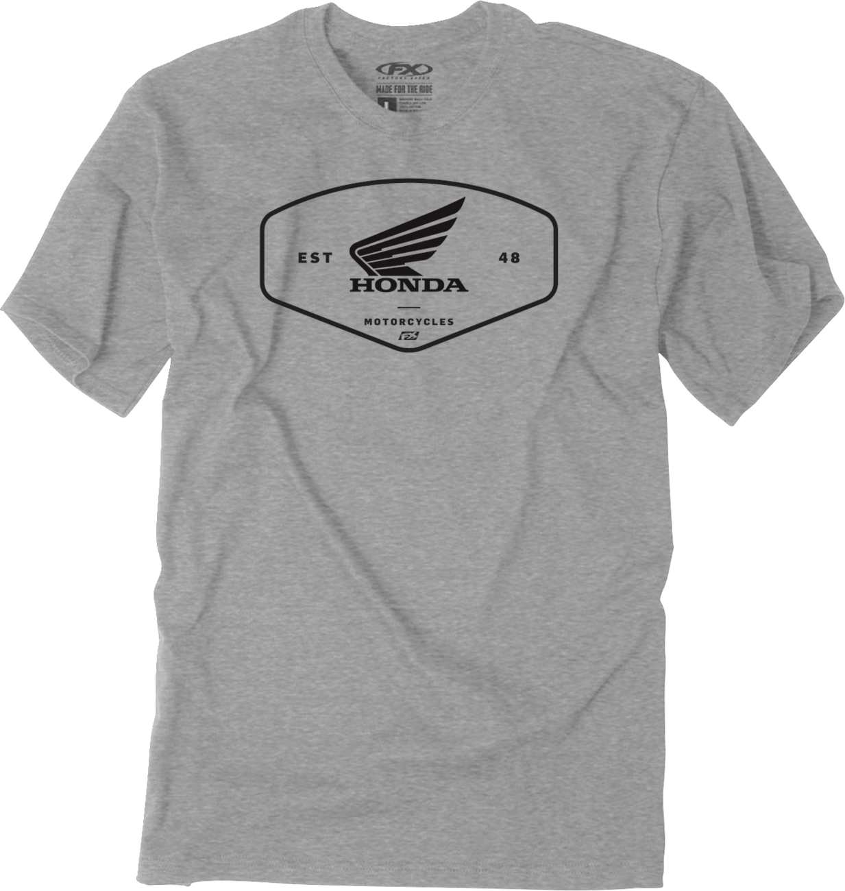 FACTORY EFFEX Honda Origin T-Shirt - Heather Gray - 2XL 28-87328