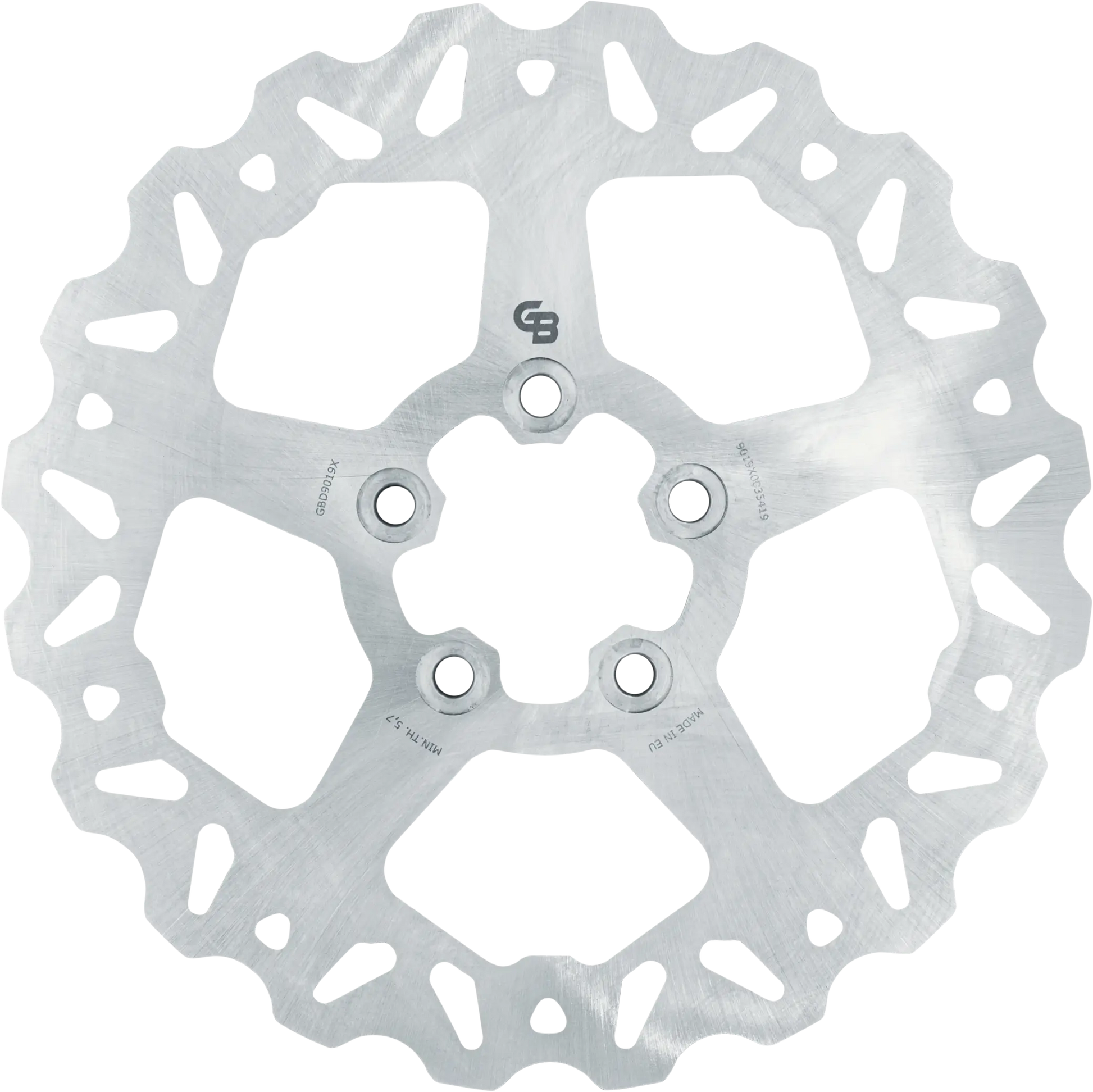 Rotor 11.5" Solid Wave Rr Stainless 2.22" Inner Bore
