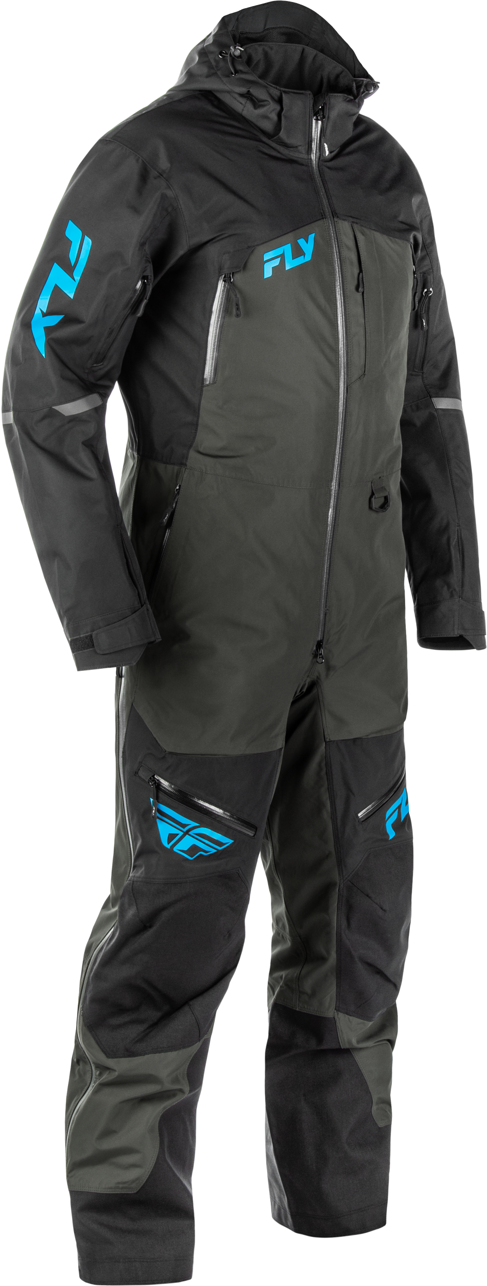 Incline Monosuit Black/Grey/Blue Lt