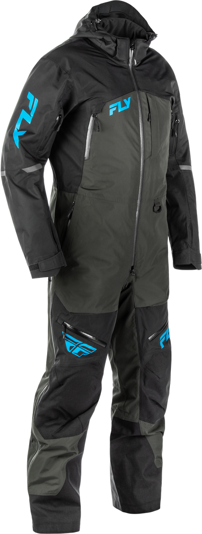 Incline Monosuit Black/Grey/Blue Lt