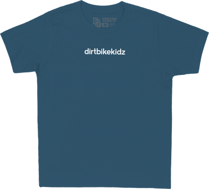 Moto Is Dope Youth Tee Lagoon Blue Ys