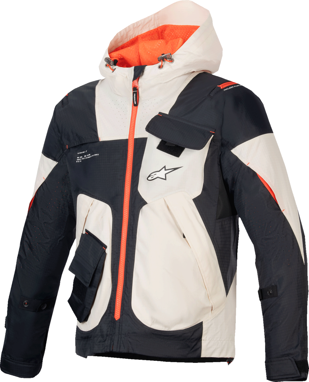 ALPINESTARS Mogress Air Jacket - Black/Almond/Hot Orange - Small 3301625-1489-S