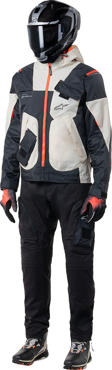 ALPINESTARS Mogress Air Jacket - Black/Almond/Hot Orange - Small 3301625-1489-S