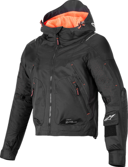 ALPINESTARS Stella Molly Air Jacket - Black/Coral Fluo - XS 3310625-1485-XS