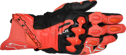 ALPINESTARS GP Plus R V3 Leather Gloves - Bright Red/Fluo Red/Black - XL 3550825-3097-XL