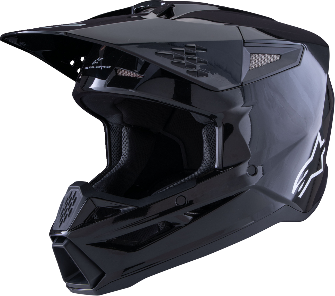 ALPINESTARS SM3 Helmet - Solid - Gloss Black - Large 8300326-1180-L