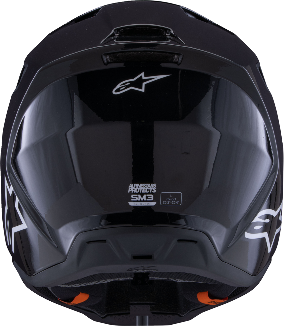 ALPINESTARS SM3 Helmet - Solid - Gloss Black - Large 8300326-1180-L