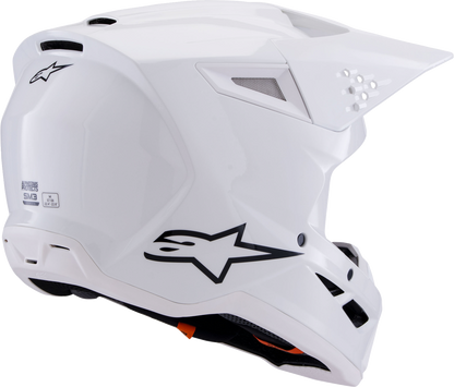 ALPINESTARS SM3 Helmet - Solid - Gloss White - XS 8300326-2180-XS
