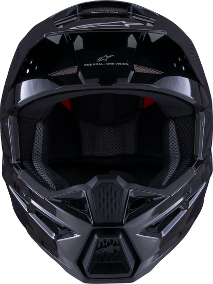 ALPINESTARS SM3 Helmet - Solid - Gloss Black - 2XL 8300326-1180-XXL