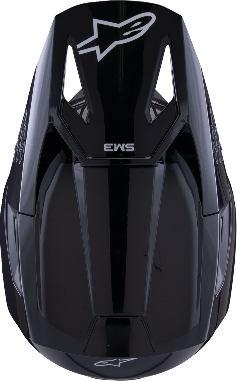 ALPINESTARS SM3 Helmet - Solid - Gloss Black - Large 8300326-1180-L