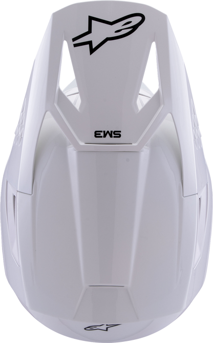 ALPINESTARS SM3 Helmet - Solid - Gloss White - Medium 8300326-2180-M