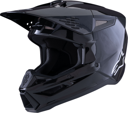ALPINESTARS SM3 Helmet - Solid - Gloss Black - Medium 8300326-1180-M