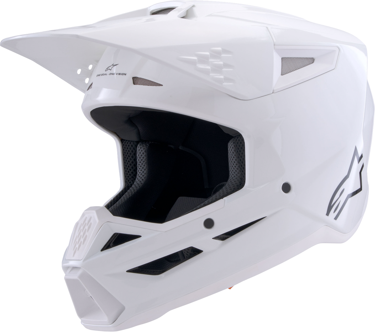ALPINESTARS SM3 Helmet - Solid - Gloss White - Large 8300326-2180-L