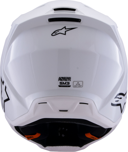 ALPINESTARS SM3 Helmet - Solid - Gloss White - Small 8300326-2180-S