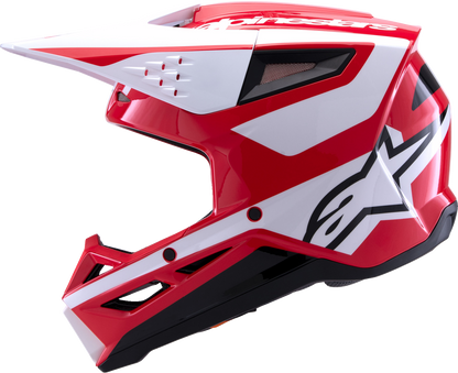 ALPINESTARS SM3 Helmet - Heat - Gloss Red/White/Black - XS 8301026-3126-XS