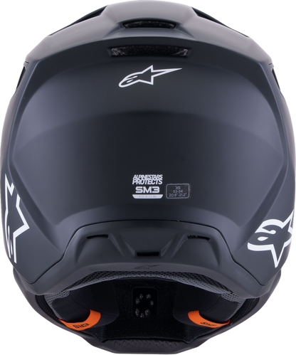 ALPINESTARS SM3 Helmet - Solid - Matte Black - 2XL 8300326-110-XXL
