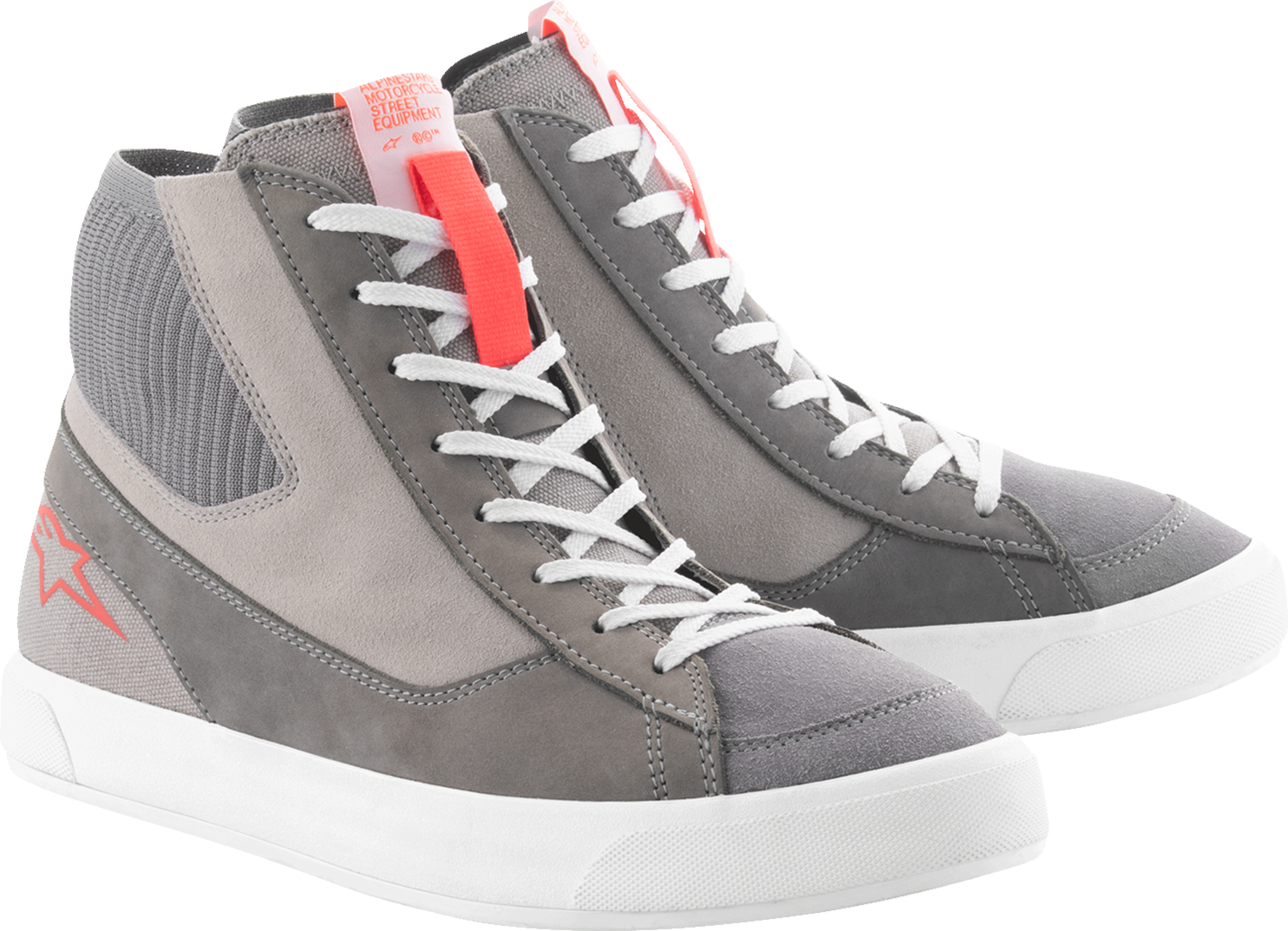ALPINESTARS Stated Shoes - Gray/Red/White - US 9.5 / EU 42.5 2540124-9251-95