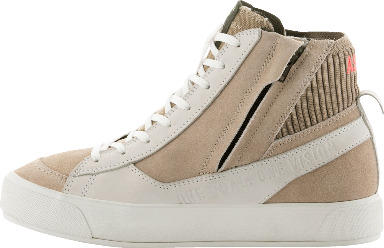 ALPINESTARS Stella Stated Podium Shoes - White/Brown - US 8 / EU 40 2540224-2008-8