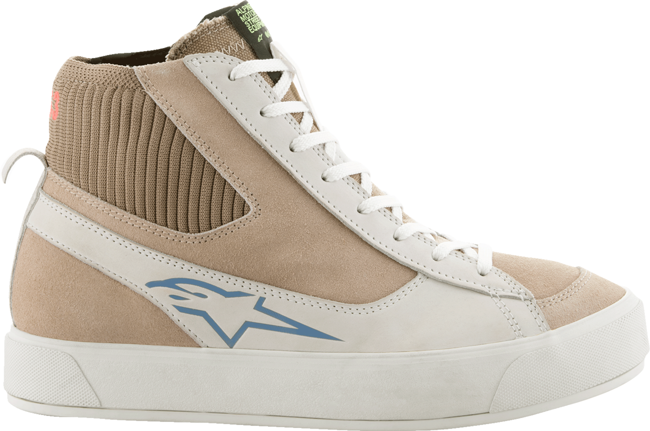 ALPINESTARS Stella Stated Podium Shoes - White/Brown - US 10.5 / EU 43 2540224-2008-105