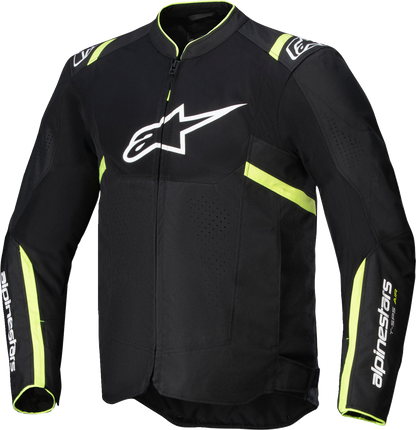 ALPINESTARS T-SPS Air v2 Jacket - Black/Yellow Fluo - 2XL 3301025-155-2XL