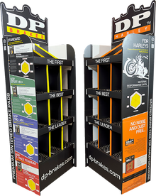 DP BRAKES Floor Display - For Harley Davidson® Models DSR003HD