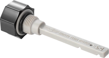 FIGURATI DESIGNS Transmission Oil Dipstick - Magnetic - Curved - Black - M8 FD01-MAGTD-SM-BLK