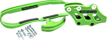 T.M. DESIGNWORKS Chain Guide/Slider - Green - KX 250/450 KCP-K12-GR