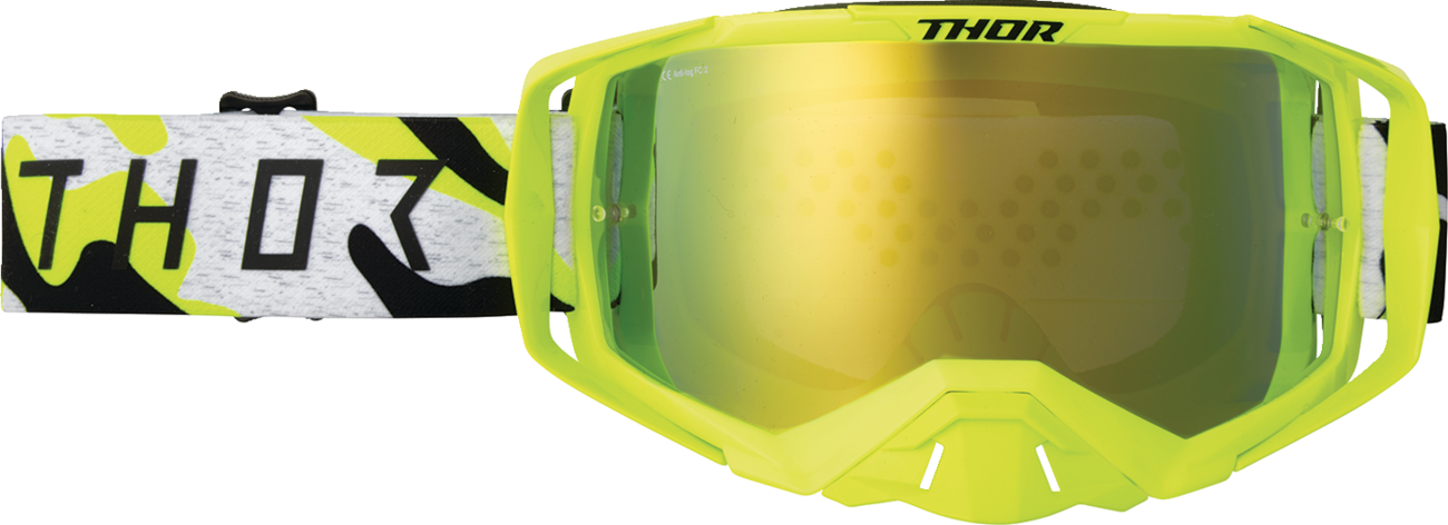 THOR Activate Goggle - Riot - Acid - Lime Mirror Lens 2601-3706