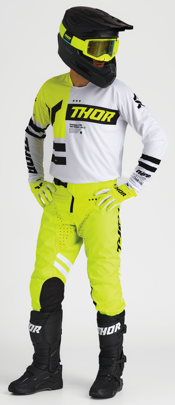 THOR Launchmode Dozer Pants - Acid/Black - US 34 2901-11981