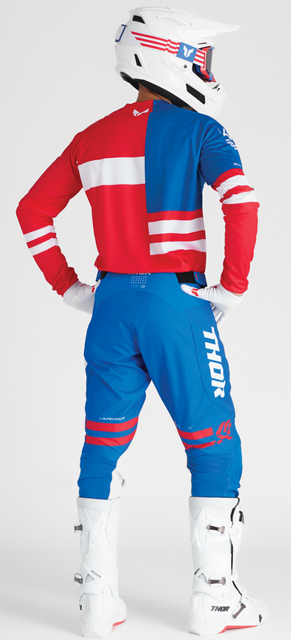 THOR Launchmode Patriot Pants - Red/White/Blue - US 42 2901-11994