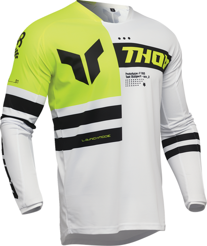 THOR Launchmode Dozer Jersey - Acid/Black - 3XL 2910-8283
