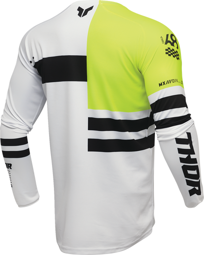 THOR Launchmode Dozer Jersey - Acid/Black - 3XL 2910-8283