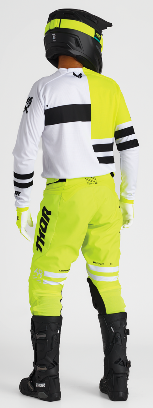 THOR Launchmode Dozer Jersey - Acid/Black - Medium 2910-8279